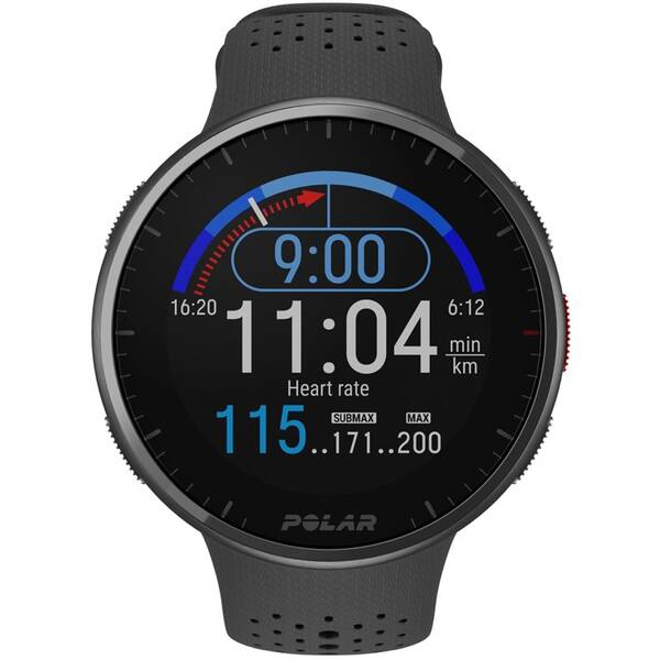 Inteligentné hodinky Polar Pacer Pro vel. S-L - Carbon Gray 

