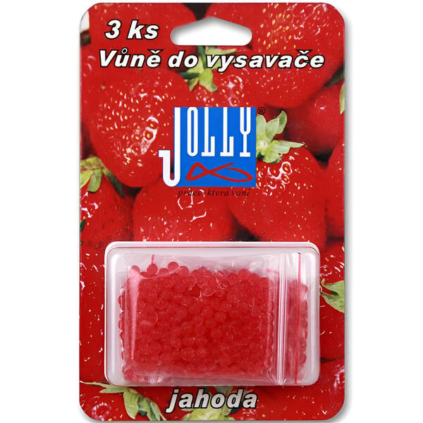Vôňa do vysávača Jolly 3042 - vůně do vysavače - jahoda 

