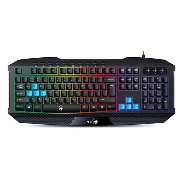 Klávesnica Genius GX GAMING Scorpion K215, CZ/SK layout čierna

