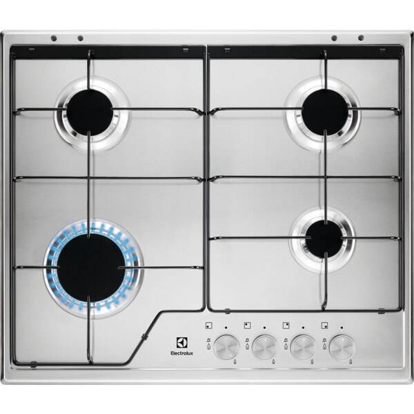 Plynová varná platňa Electrolux KGS6424SX nerez

