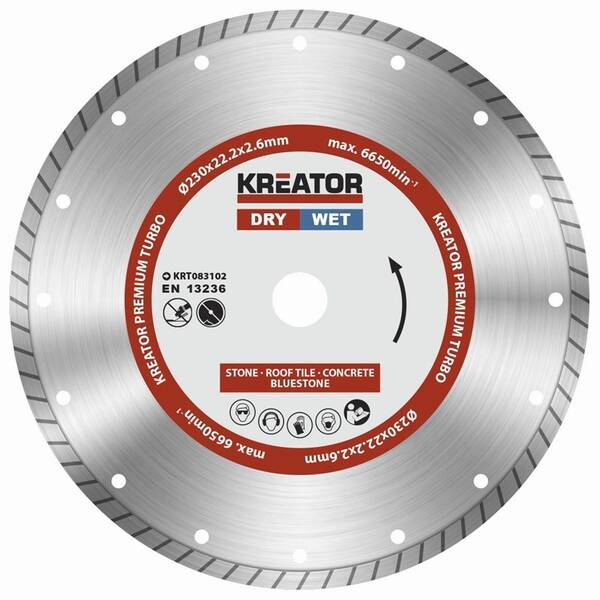 Kotúč diamantový Kreator KRT083102 (1ks) 

