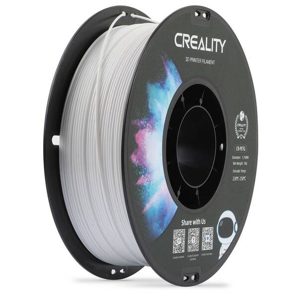 Tlačová struna (filament) Creality CR-PETG 1kg biely

