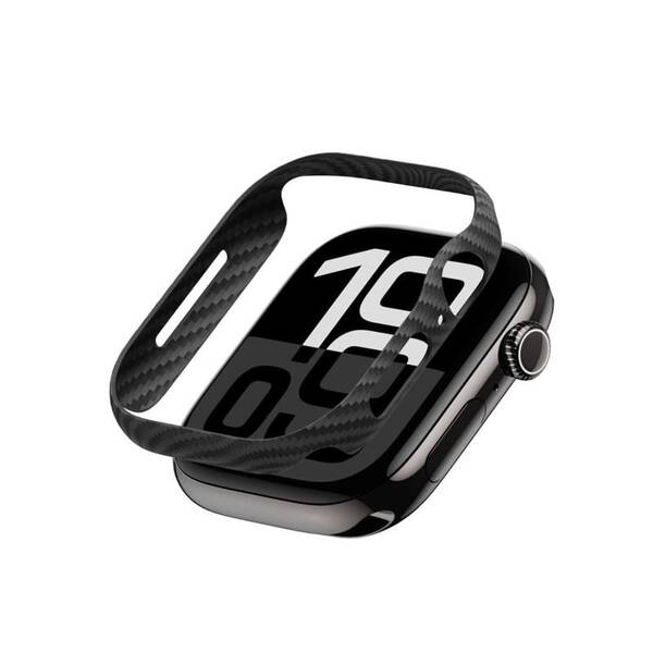 Ochranné puzdro Pitaka Air case na Apple Watch 10 42 mm čierne/sivé

