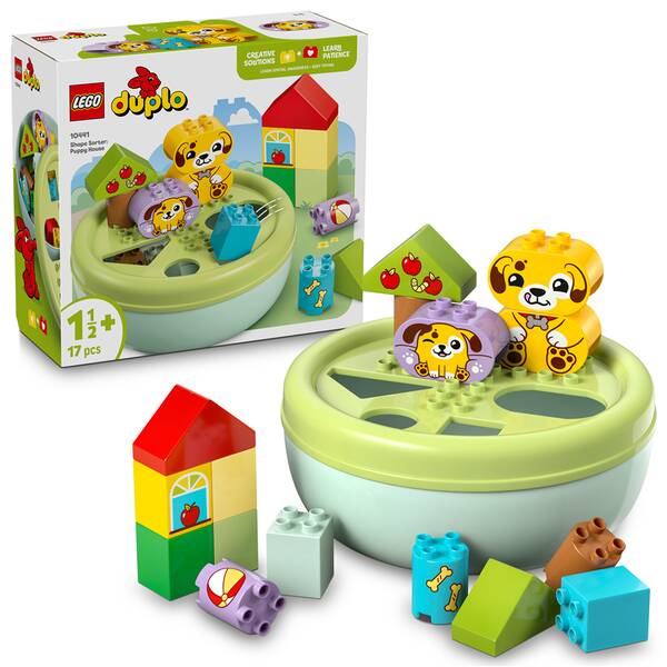 Stavebnica LEGO® DUPLO® 10441 Triedenie tvarov: Domček pre šteniatka 

