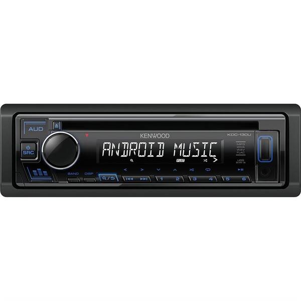 Autorádio s CD KENWOOD KDC-130UB čierne

