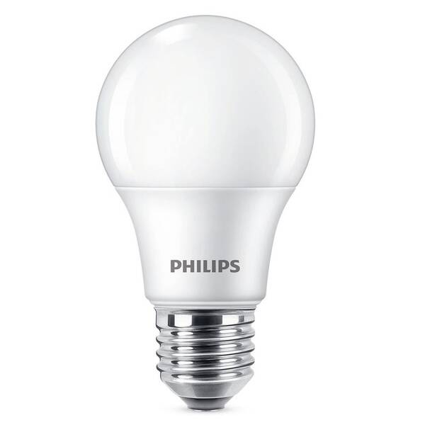 LED žiarovka Philips klasik, 8W, E27, studená biela 

