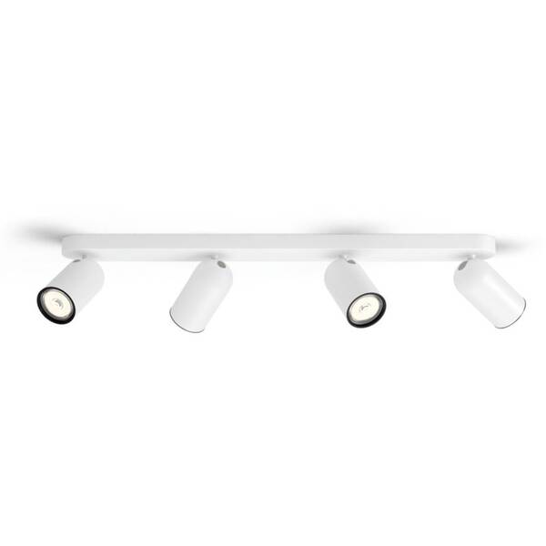 Bodové svietidlo Philips Pongee, 4xGU10 biele

