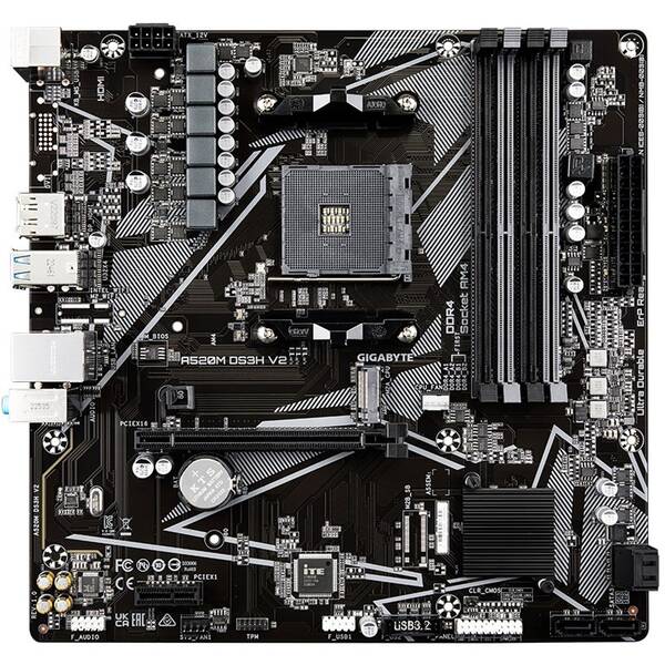 Základná doska GIGABYTE A520M DS3H V2 


