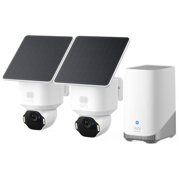 IP kamera Anker eufy E42 (2 ks + HomeBase 3) biela

