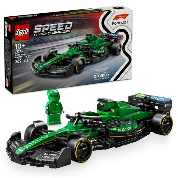 Stavebnica LEGO® Speed Champions 77245 Závodní auto Aston Martin Aramco F1® AMR24 

