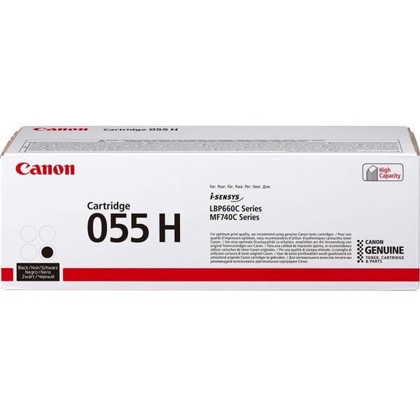 Toner Canon CRG 055 H, 7600 strán čierny

