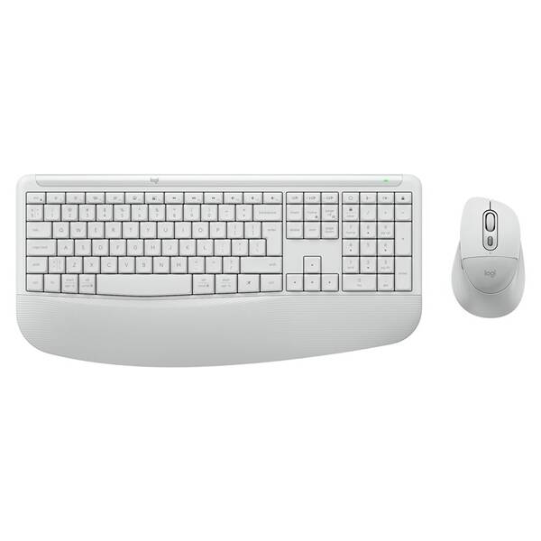 Klávesnica s myšou Logitech Signature Comfort Plus MK880, US layout biela

