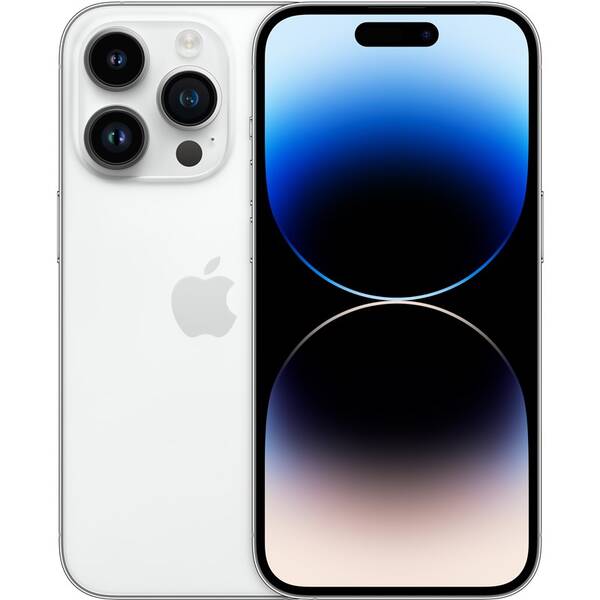 Mobilný telefón Apple 128GB strieborný 

