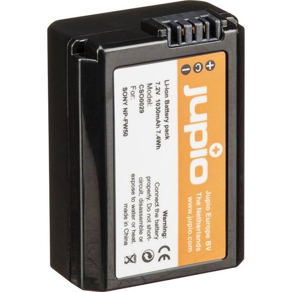 Batéria Jupio NP-FW50 1030 mAh (Sony) čierna

