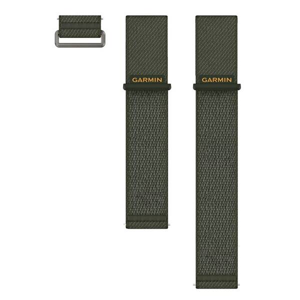 Remienok Garmin Quick release (24 mm), Nylonový ComfortFit zelený

