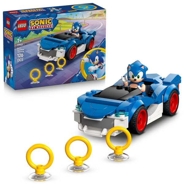 Stavebnica LEGO® Sonic the Hedgehog™ 77117 Sonic: Speedster Lightning 

