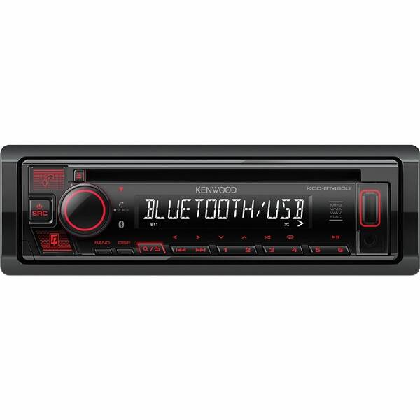 Autorádio s CD KENWOOD KDC-BT460U čierne


