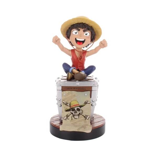 Držiak EXG Cable Guy - Luffy One Piece hnedý


