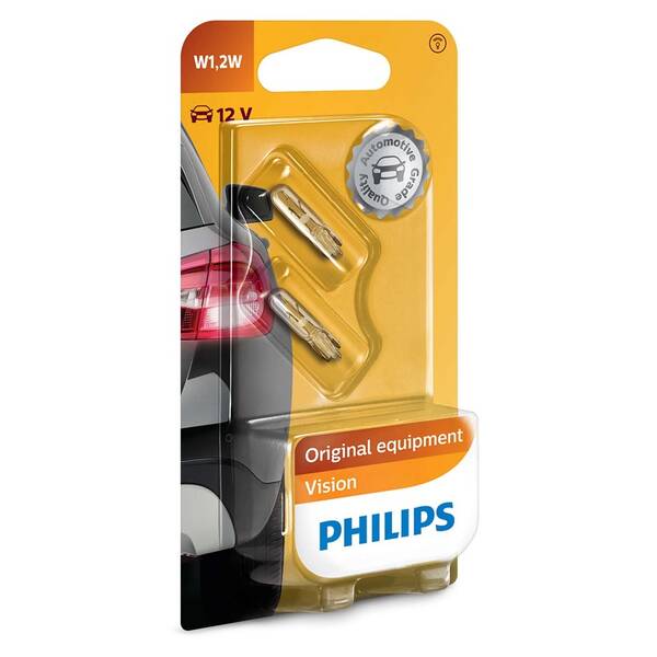 Autožiarovka Philips Vision W1,2W (2 ks) 

