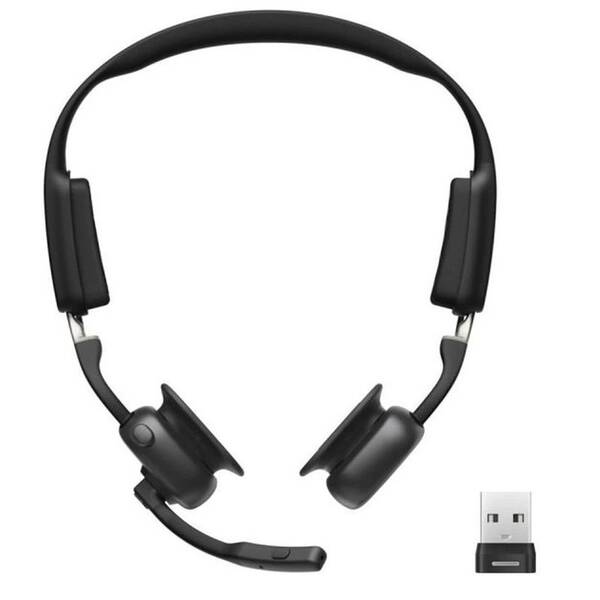 Slúchadlá Shokz OpenMeet UC, USB-A, Bluetooth čierna

