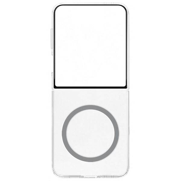 Kryt na mobil Samsung Clear Magnet na Galaxy Z Flip7 priehľadný

