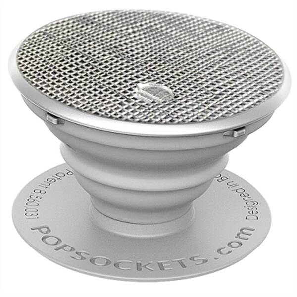 Držiak PopSockets Saffiano Silver 

