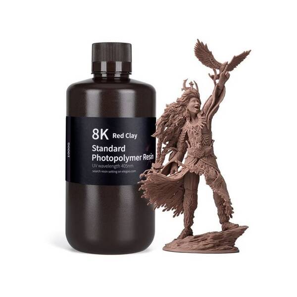 UV resin Elegoo 8K Standard 1kg - ílovo čevený 

