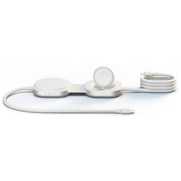 Bezdrôtová nabíjačka ZENS USB C-C Pro 3 biela

