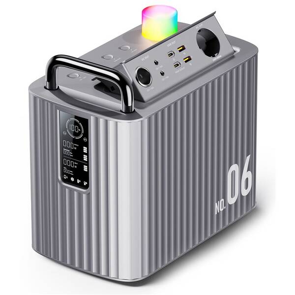 Nabíjacia stanica Voltme Hako 600W (577 Wh) sivá

