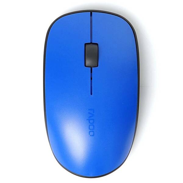Myš Rapoo M200 modrá

