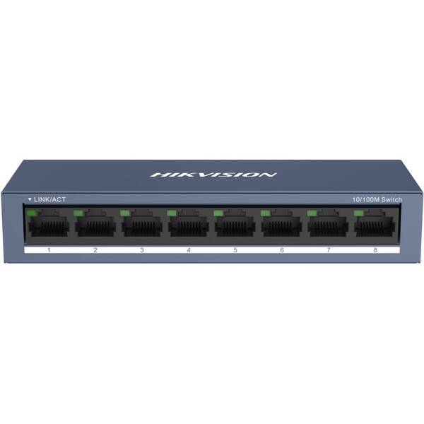 Switch Hikvision DS-3E0108-O modrý

