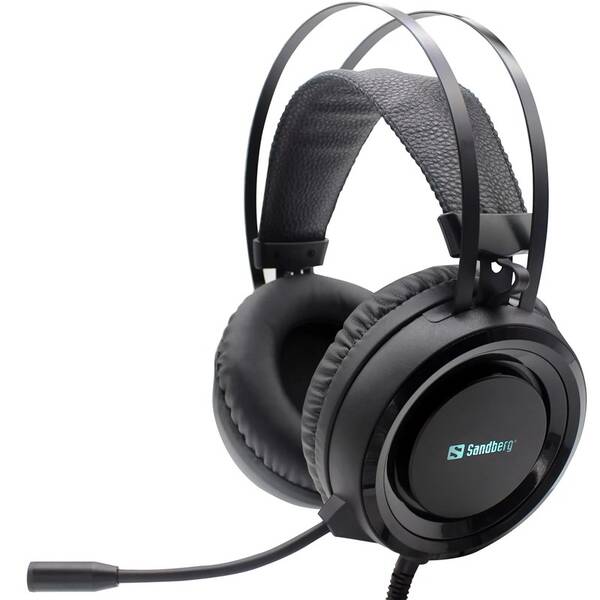Headset Sandberg Dominator čierny

