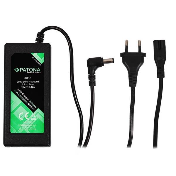 Sieťový adaptér PATONA pre notebooky Acer, 19V, 3,42 A, 65 W, konektor 5,5 x1, 7mm 

