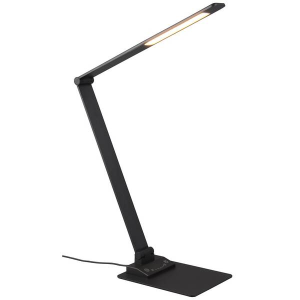 Stolná lampa TRIO Travis čierna

