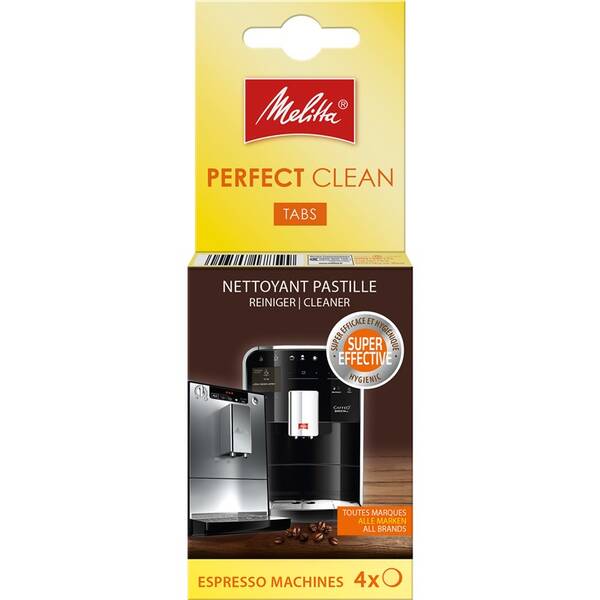 Čistiace tablety pre espressá Melitta Perfect clean Espresso 4x1,8g 

