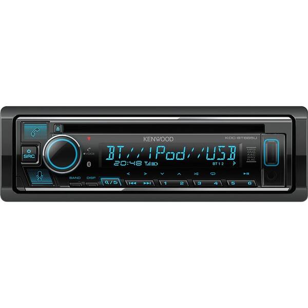 Autorádio s CD KENWOOD KDC-BT665U čierne

