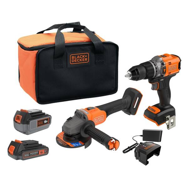Sada aku náradia Black-Decker BCK24D1M1SB-QW (s baterií) 


