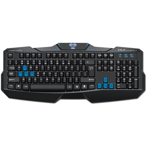 Klávesnica E-Blue Cobra EKM746, CZ/SK čierna

