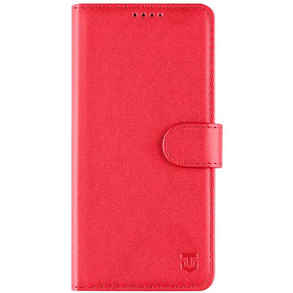 Puzdro na mobil flipové Tactical Field Notes na Xiaomi Redmi Note 13 Pro+ 5G červená

