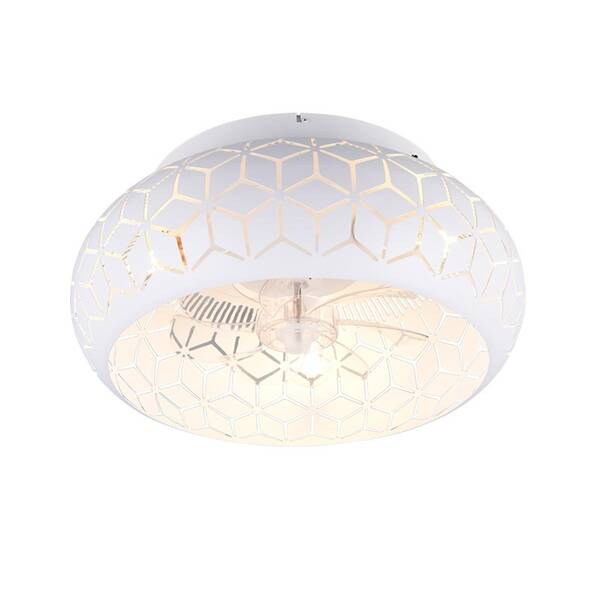 LED stropné svietidlo Reality BIDAR, E27 biele

