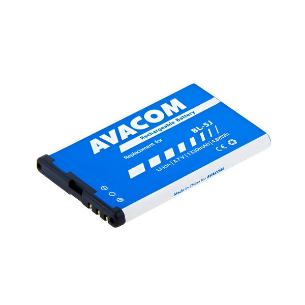 Batéria Avacom pre Nokia 5230, 5800, X6, Li-Ion 1320mAh 

