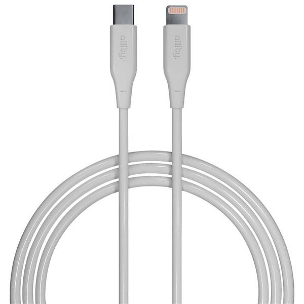 Kábel Allity AUC-02, 27W, USB-C/Lightning, 1m biely

