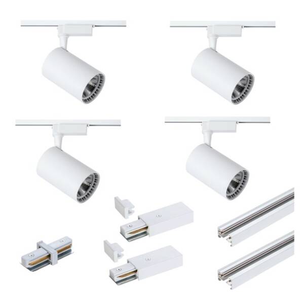 LED stropné svietidlo Dpm STR-4X5W-W 

