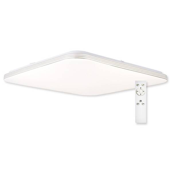 LED stropné svietidlo Top Light Ocean H RC biele/chróm

