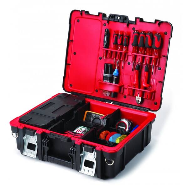 Organizér na náradie Keter C-237003 TECHNICAN BOX čierny/červený

