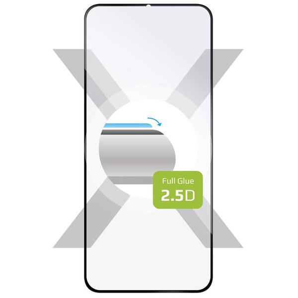 Tvrdené sklo FIXED Full-Cover na Honor X6b čierne

