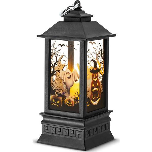 LED dekorácie RETLUX RHW 009 lampáš tekvica, 1 LED, teplá biela, 3x AAA 

