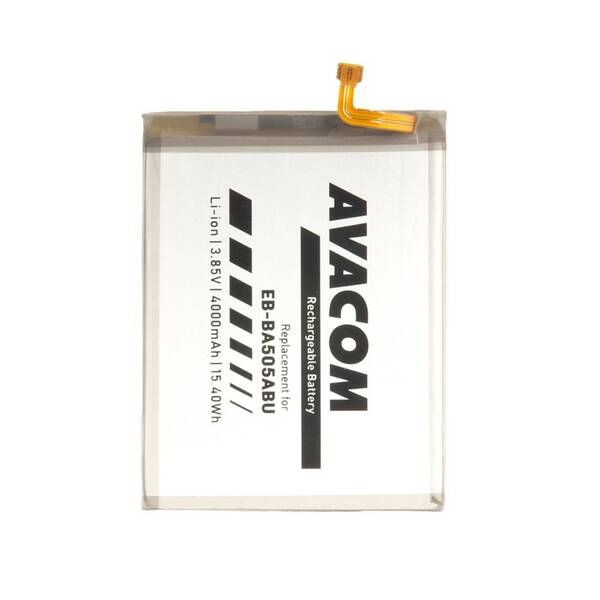 Batéria Avacom na Samsung Galaxy A20/A30/A30s/A50/A50s, Li-Ion 3,85V 4000mAh (náhrada EB-BA505ABU) biela

