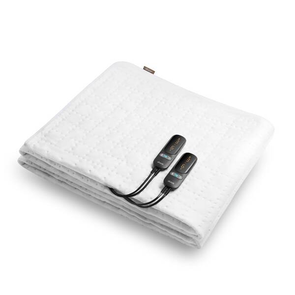 Vyhrievacia podložka Duux Duux DXUB12 Snooze Fleece  200 x 155 cm biela

