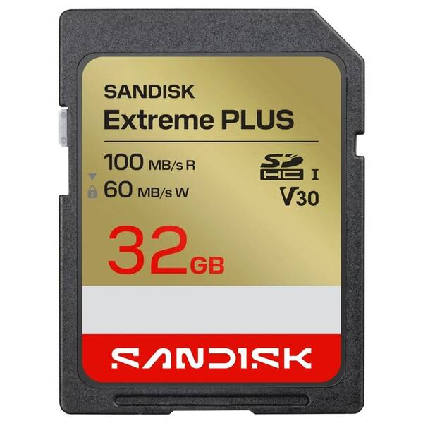 Pamäťová karta SANDISK 32GB UHS-I U3 (100R/60W) 

